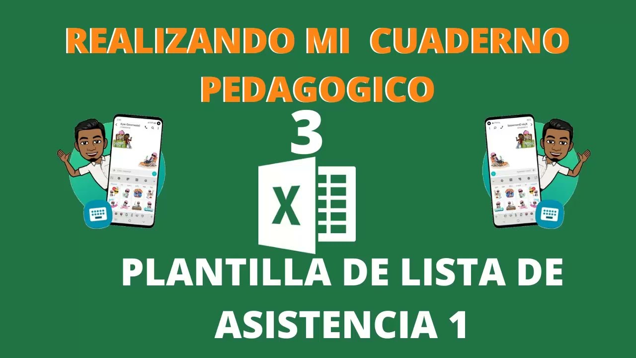 PLANTILLA DE REGISTRO DE ASISTENCIA 1. REALIZANDO NUESTRO PROPIO REGISTRO