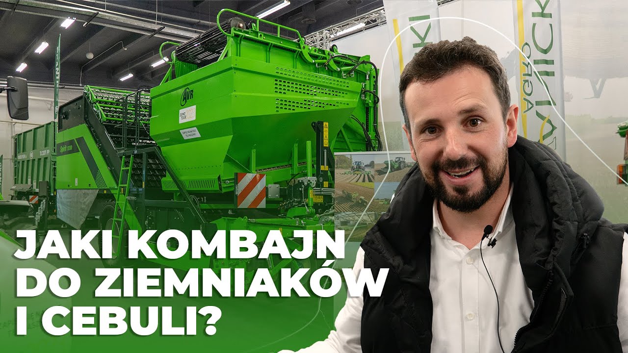 NAJWIĘKSZY kombajn AVR do ziemniaków i cebuli @RolnikSzuka | AVR Spirit 9200