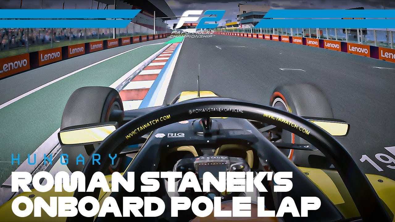 Roman Stanek's Onboard Lap | 2025 Hungarian Grand Prix | F2