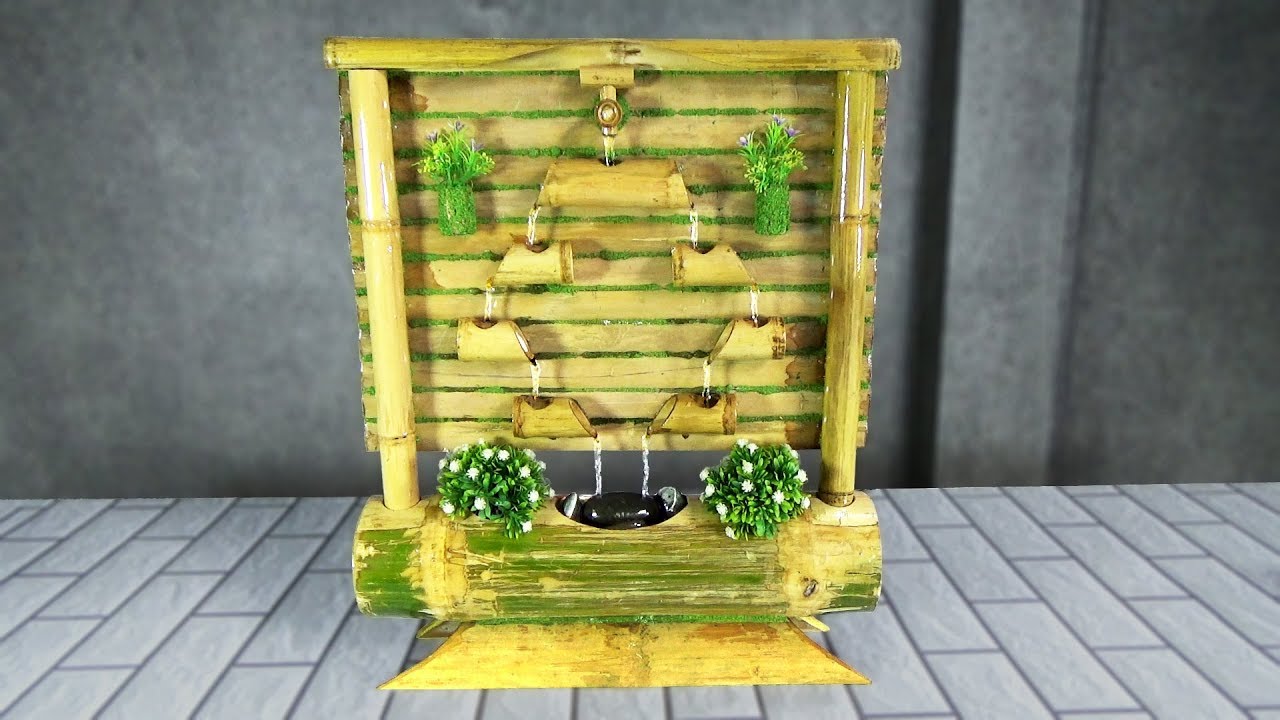 BEST HOMEMADE WATER FOUNTAIN IDEAS | WALL FOUNTAIN