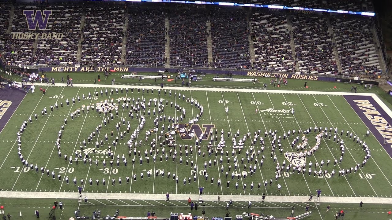 Husky Marching Band | Washington vs. Cal | Halftime - Tribute to Horn Bands Feat. Cal Band 10.07.17