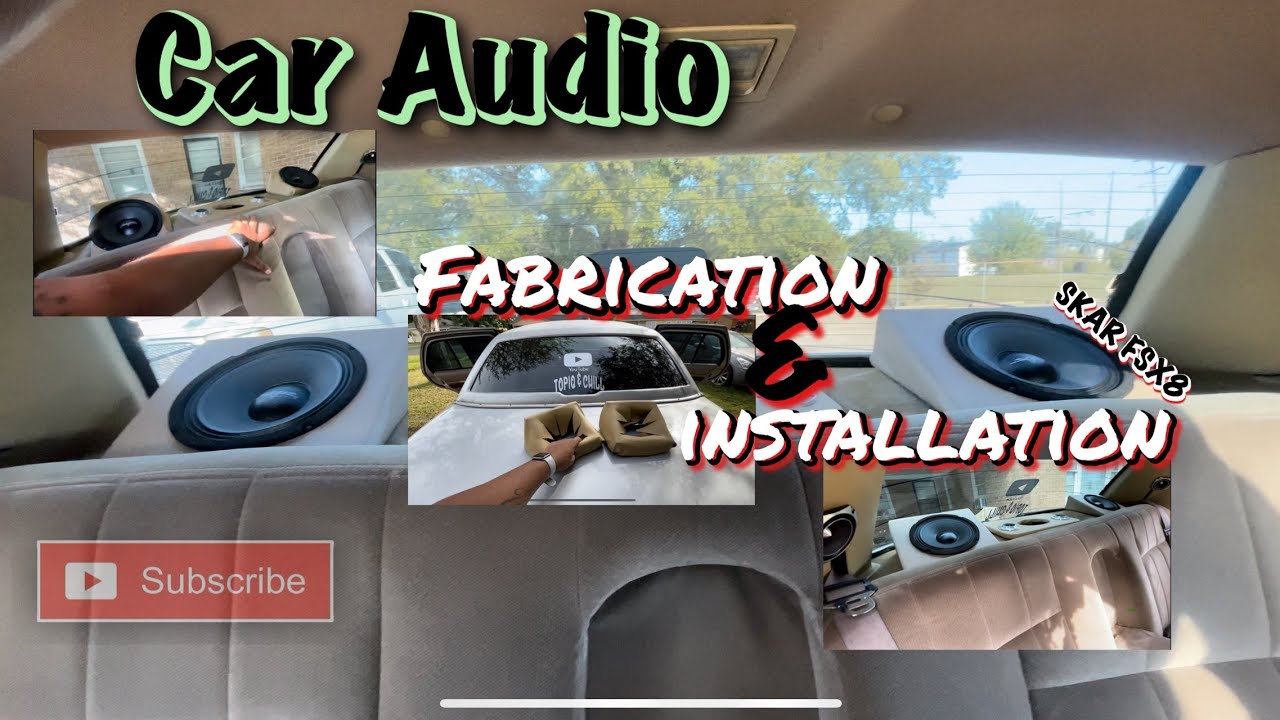 I Built Speaker Pods for My Skar Audio FSX8-4 to Complete the Rear Deck