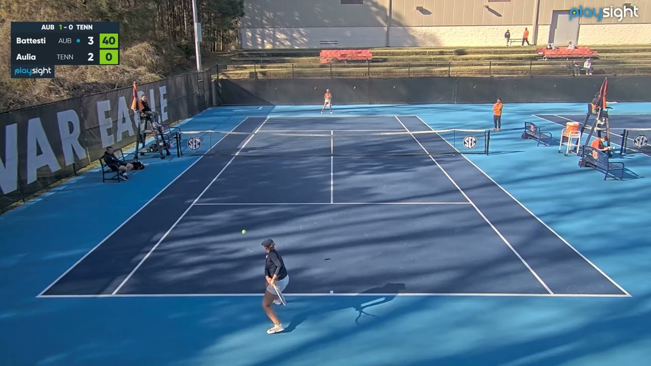 Women's singles 4 -  TENNESSE v AUBURN  - 12 03 26