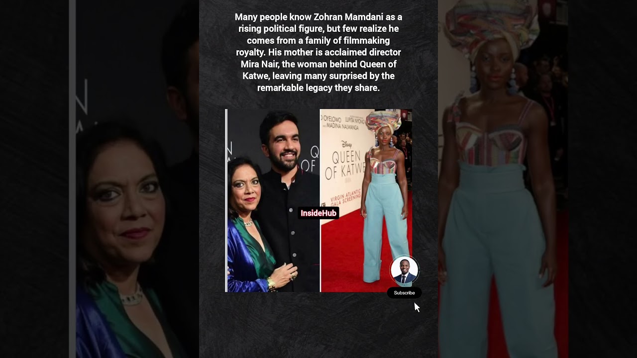 Zohran Mamdani's Famous Filmmaker Mother! 🎬 #shorts #zohranmamdani #miranair