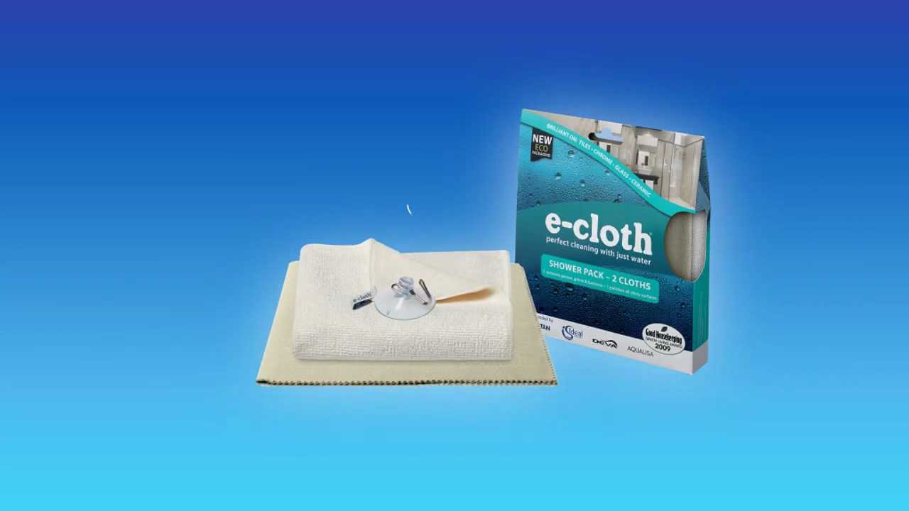 The e-cloth Shower Pack