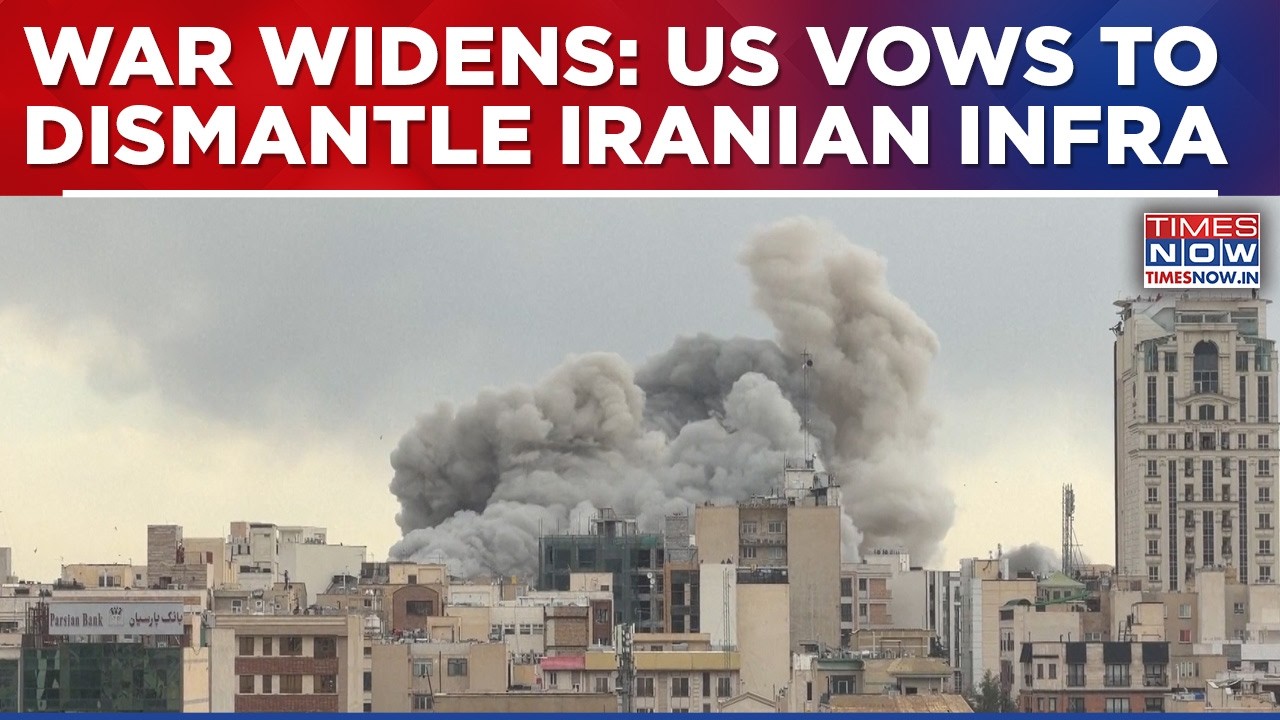Trump Warns Tehran Again! US Vows To Dismantle Iranian Infra As Tensions Engulf Middle East | Watch