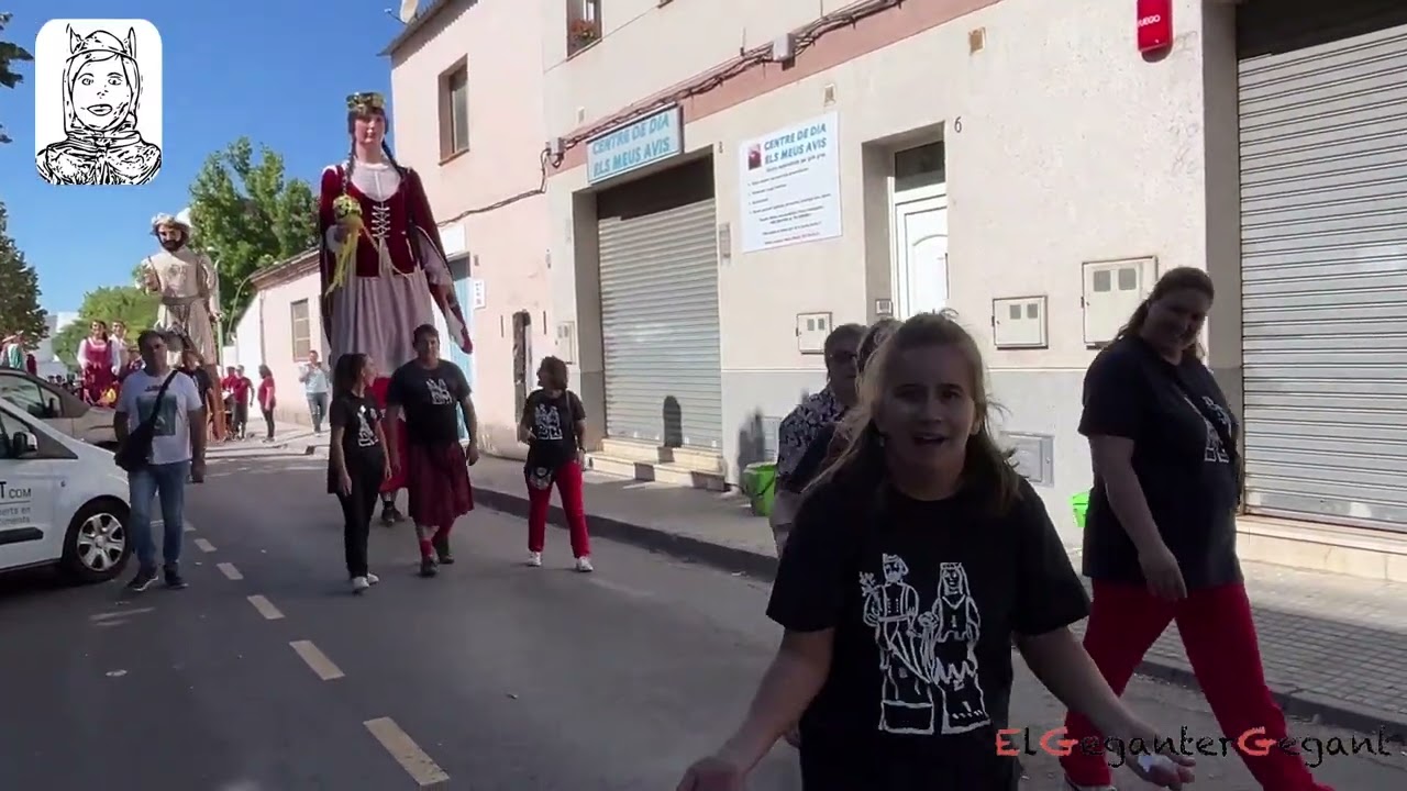 Trobada Gegants PalauSolitaPlegamans