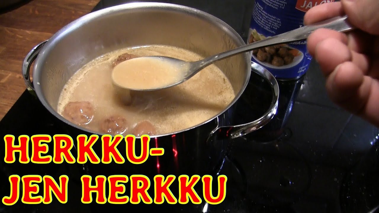 Ruokatesti: Jalostaja Herkkulihapullat kastikkeessa