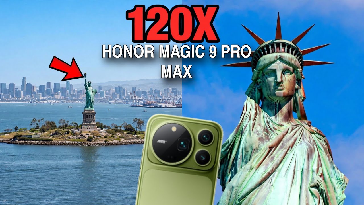 Honor Magic 9 Pro Max: Тест зума в реальном времени и обзор камеры | Шокирующий зум