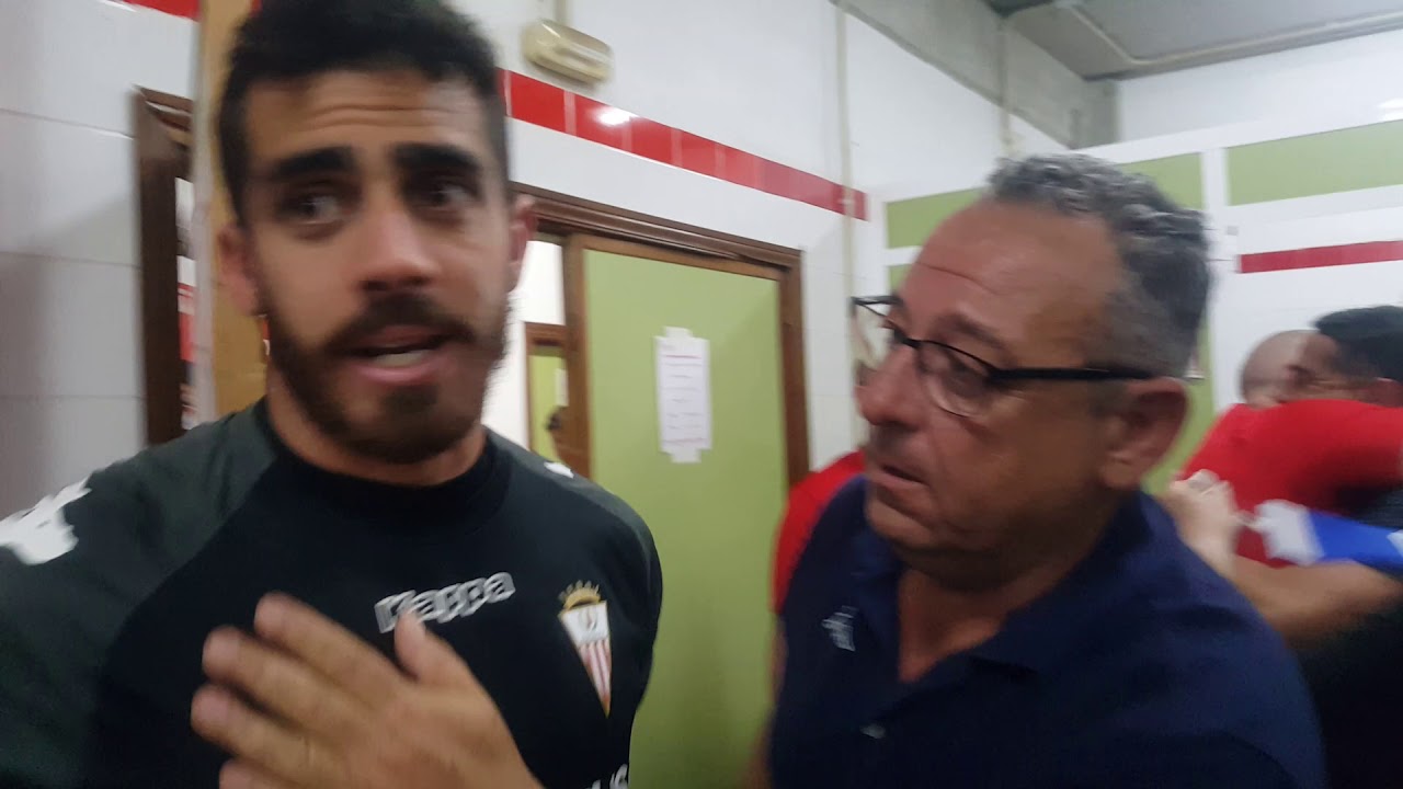 (19-09-19) Festejos vestuarios Algeciras Club de Fútbol - Unión Deportiva Los Barrios