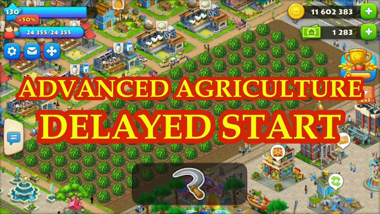 TOWNSHIP - Advanced Agriculture Best Crop for Delayed Start