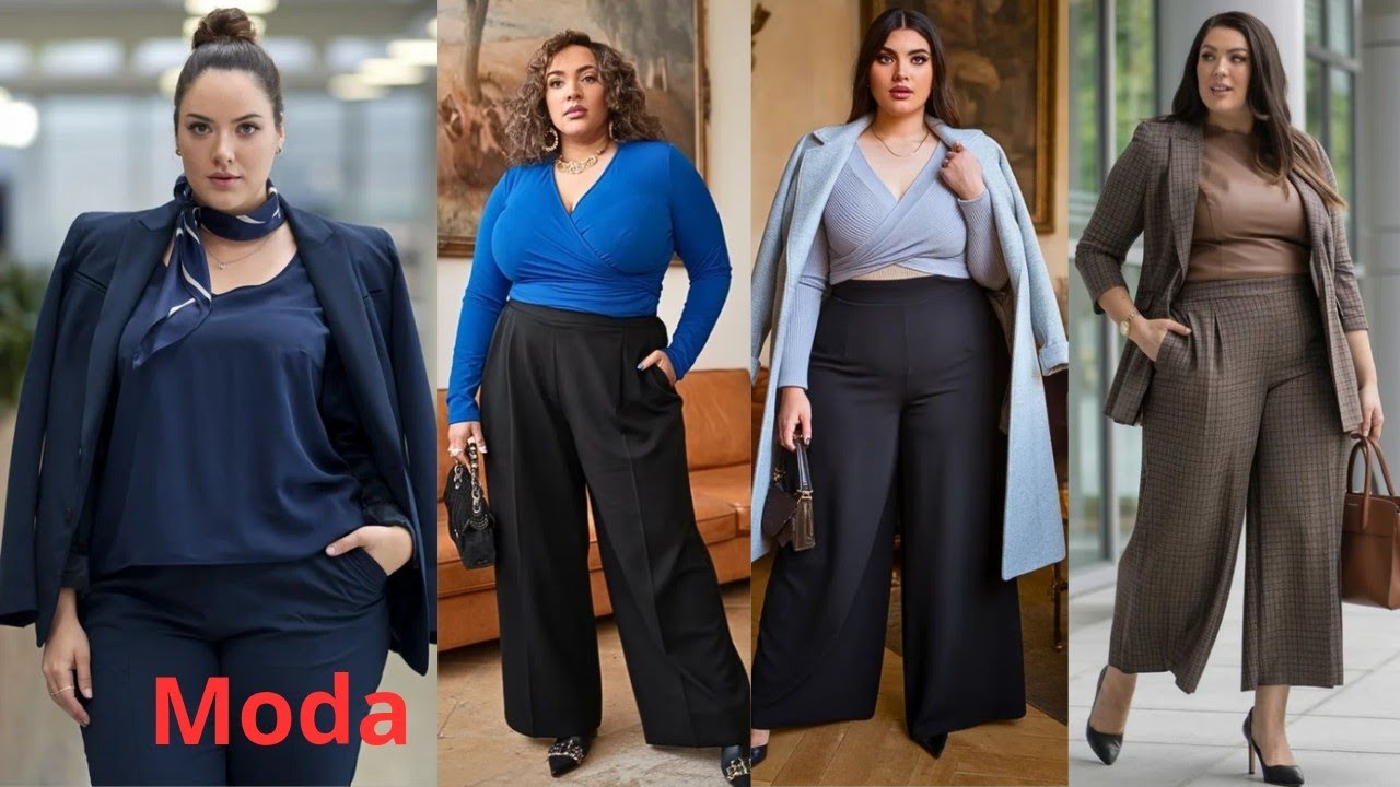 Outfits 💯 PERFECTO PARA LUCIR EN MUJERES GORDITAS O DE SOBRÉ PESO LOS MEJORES LOOK PARA ELLAS 