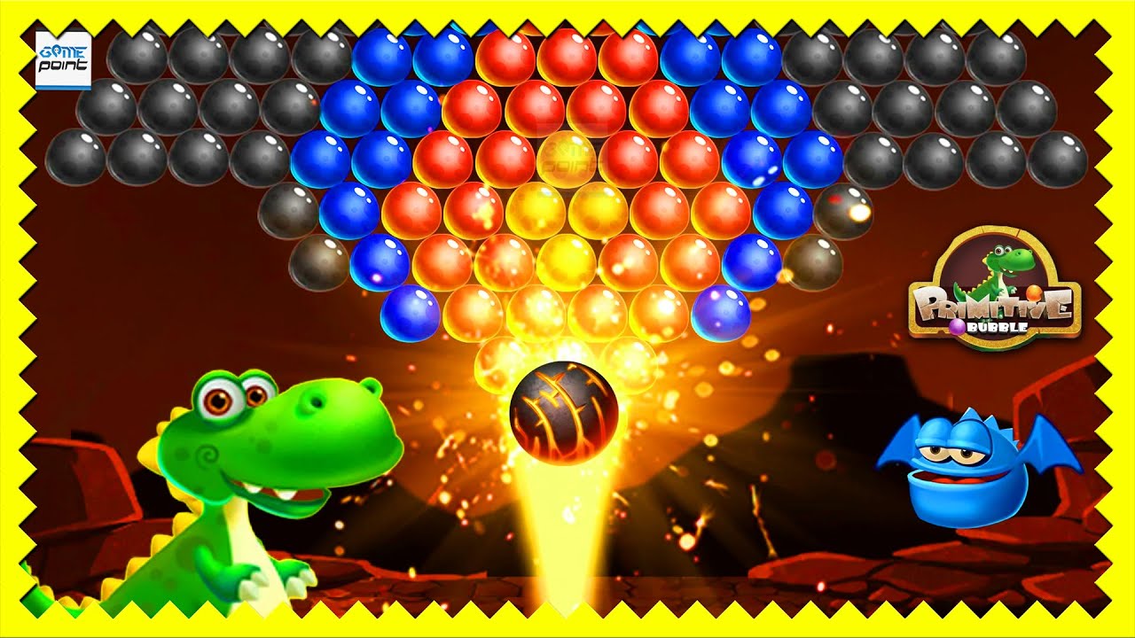 Bubble Shooter Happy Dragon Game Level 21 - 30 🥽 ( Bubble Games For Android ) @GamePointPK