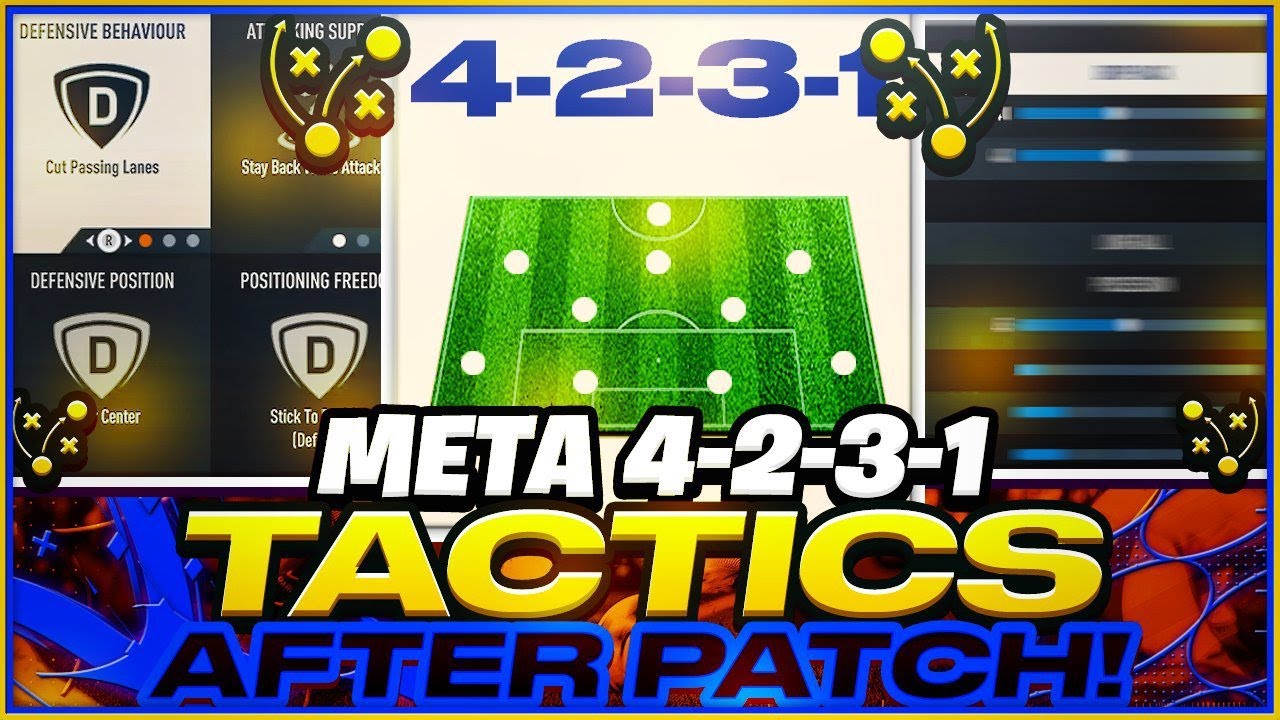 *POST PATCH* BEST META 4231 Custom Tactics & Player Instructions in FIFA 23