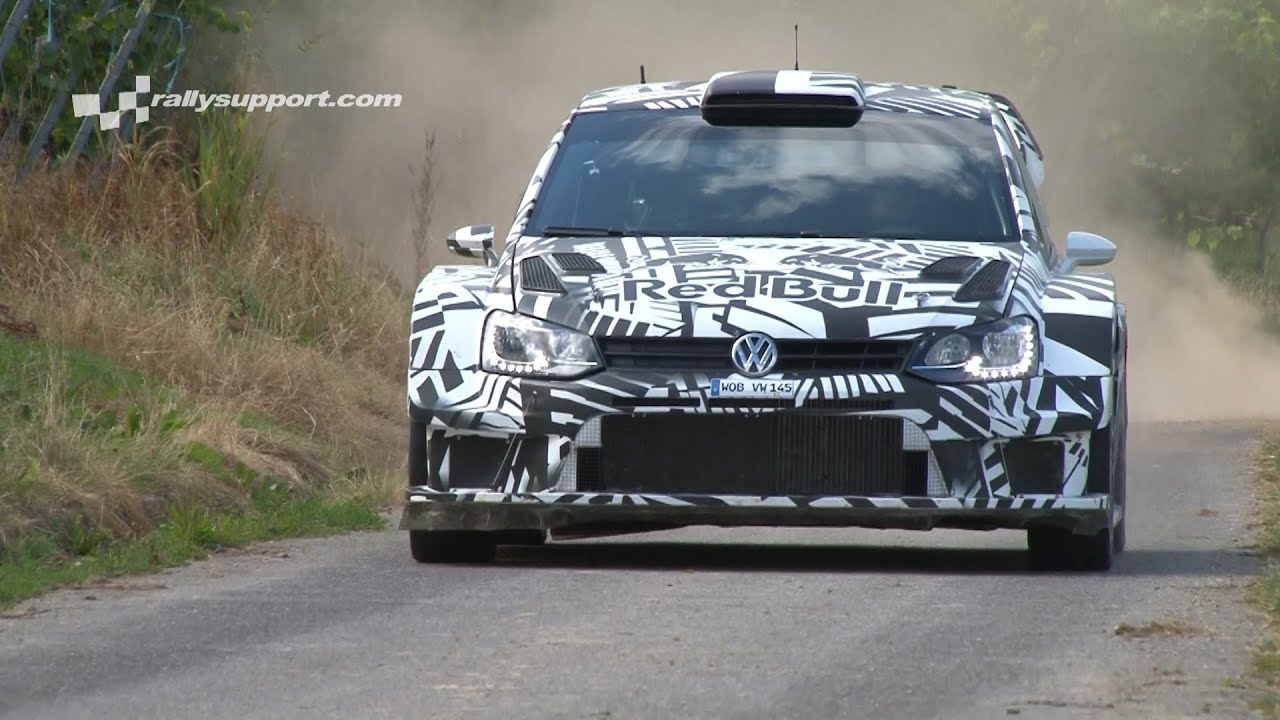 VOLKSWAGEN POLO R WRC 2017 TARMAC TEST GERMANY