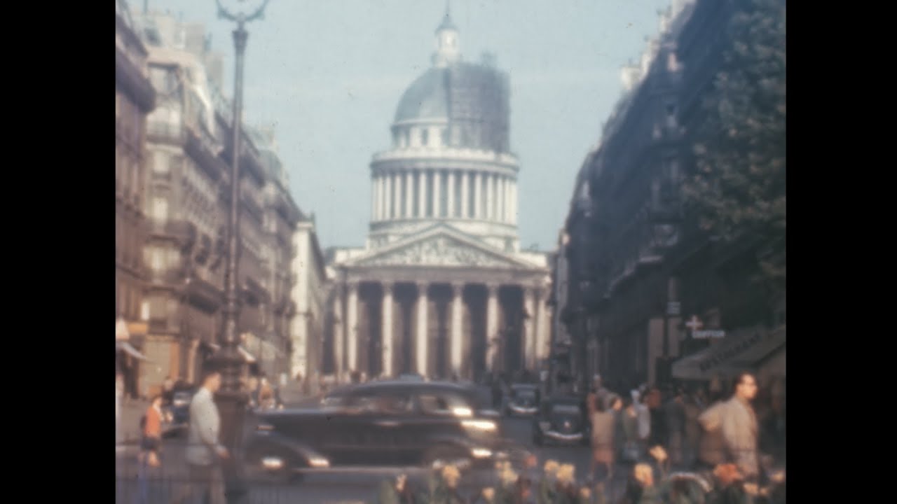 Paris 1949 archive footage