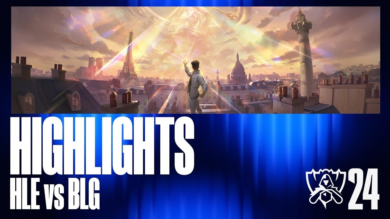 Highlights | HLE vs. BLG - Game 1 | 2024 Worlds | Quarter Finals