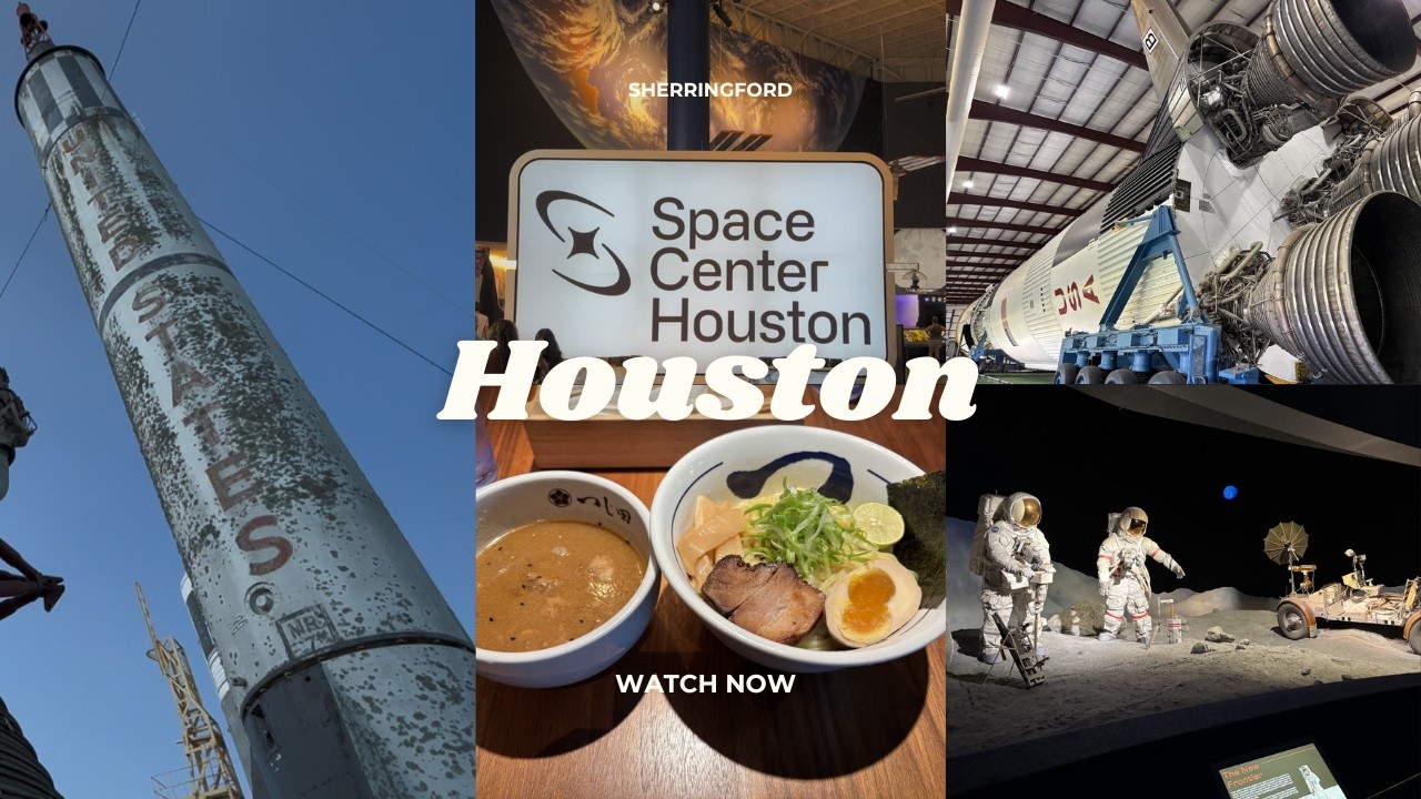 【Texas Houston】ロケットが本気すぎた...ヒューストンNASA潜入！
