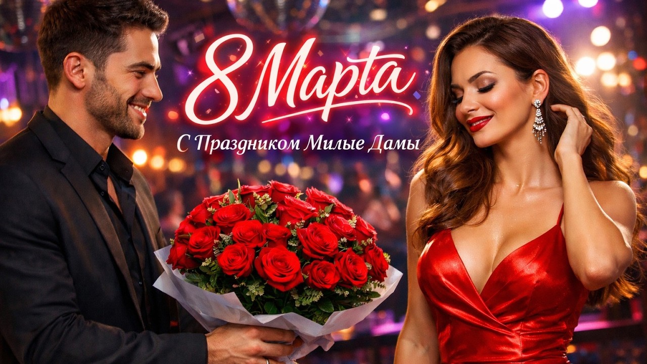 8 Марта - С Праздником Милые Дамы - 2026