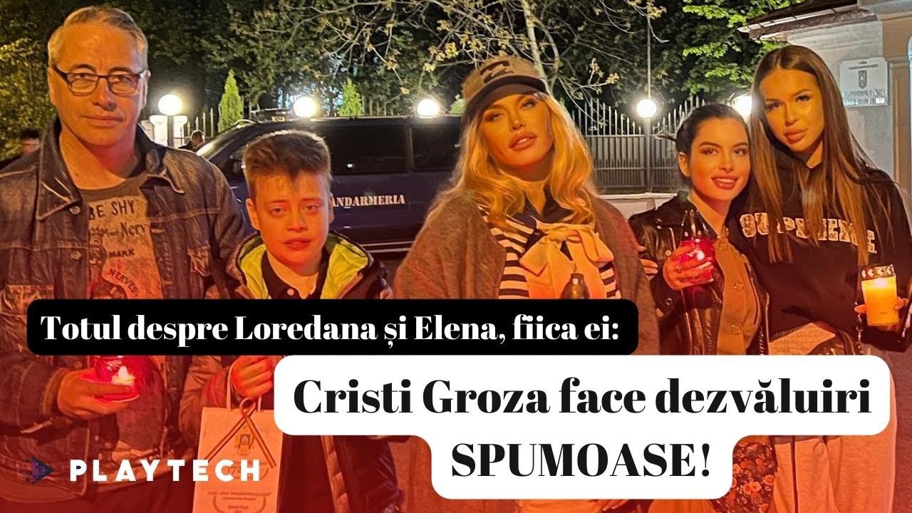Fratele Loredanei Groza face dezvăluiri NEMAIȘTIUTE despre artistă și fiica ei, Elena!