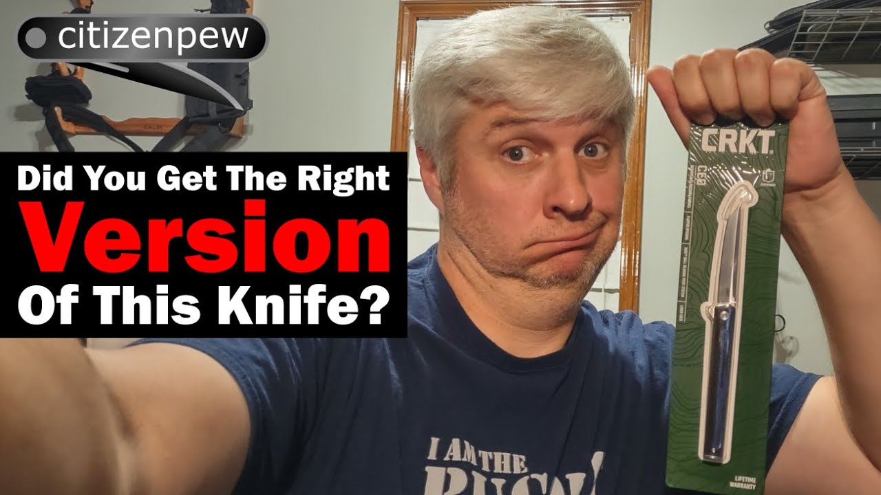Нож CRKT CEO &mdash; Вы выбрали правильную модель?