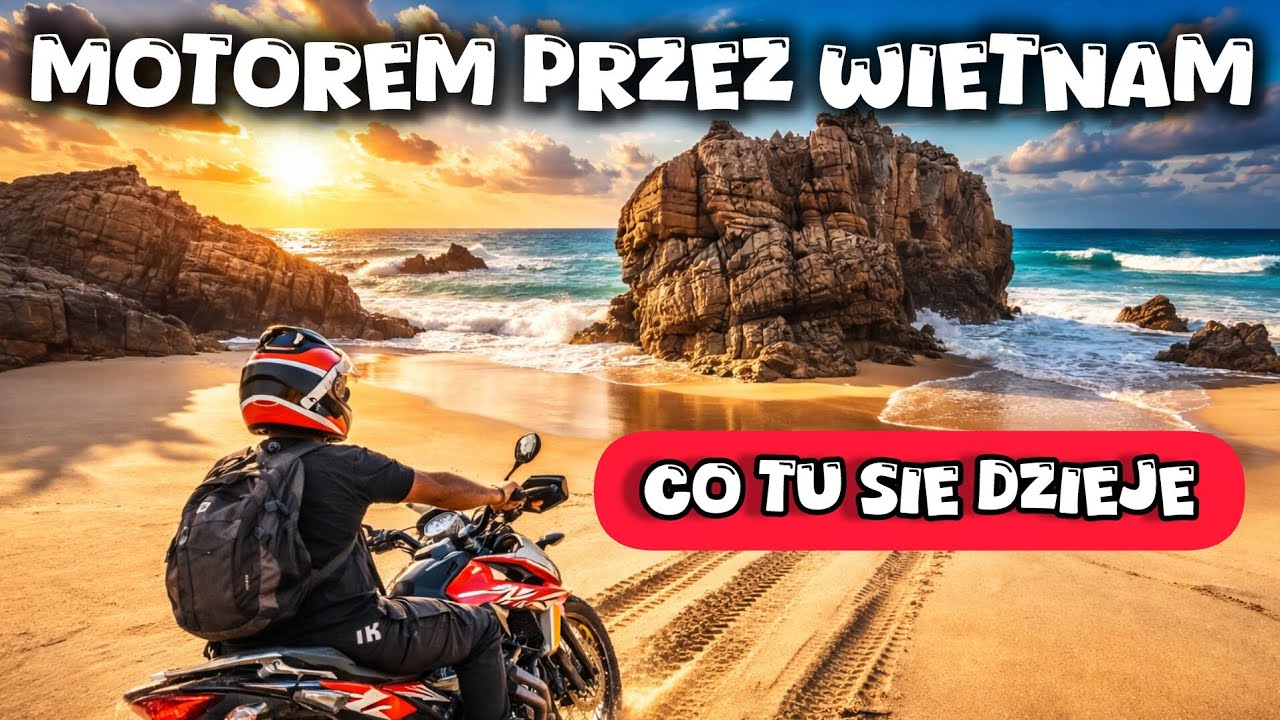 Motorem przez Wietnam Przejazd przez PŁYWAJĄCY MOST w Wietnamie Motocyklem przez Cầu phao Nhân Trạch