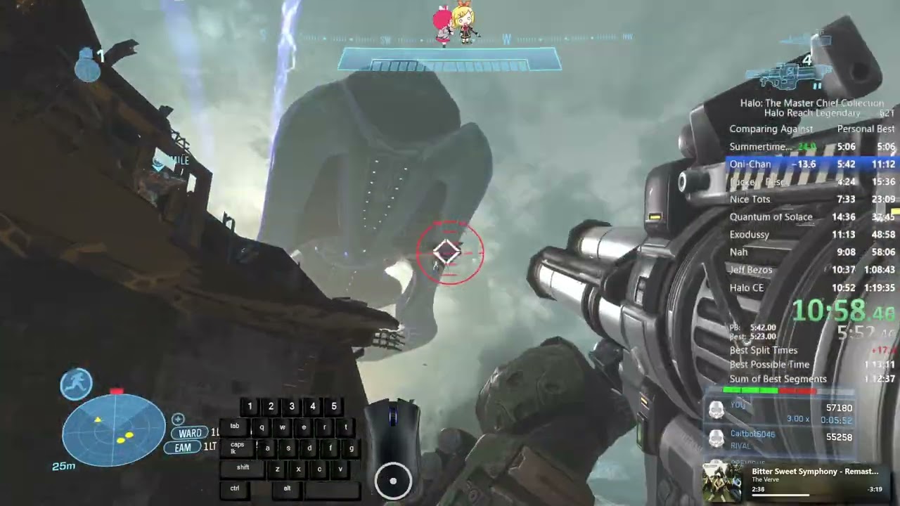 Halo Reach Legendary Speedrun (1:18:06)