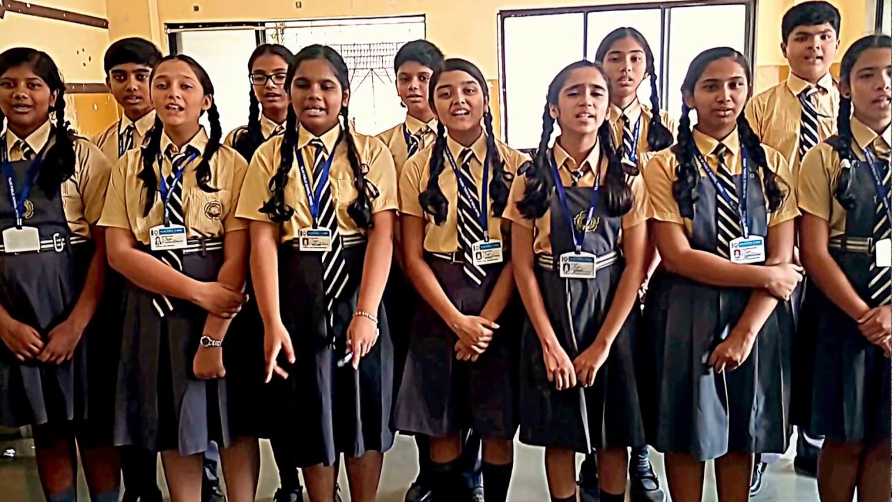 Welcome this day song by choir group (welcome song)|Tilak public school India