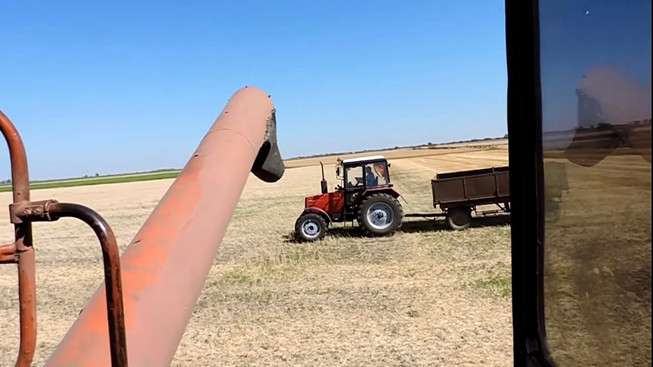 🌾Уборка урожая Ячменя 2022