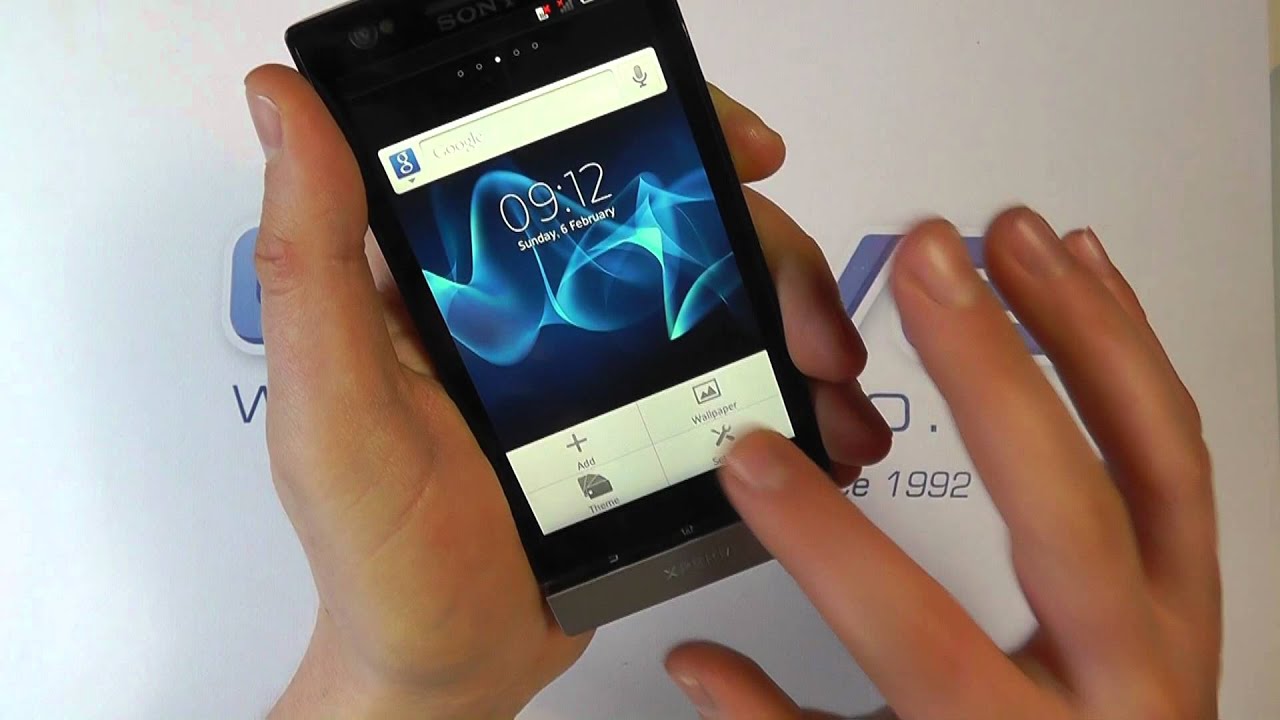 Sony Xperia P (LT22i) Unboxing