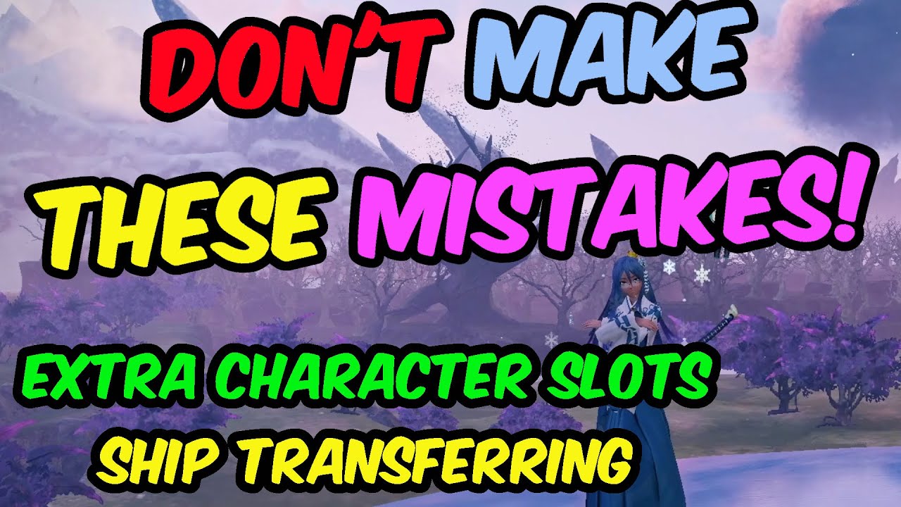 [PSO2:NGS] Avoid these Commonly Made Mistakes!