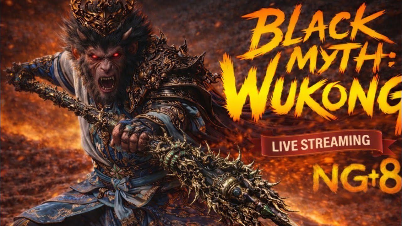 🔴 Playing Black Myth: Wukong until the release of Phantom Blade | Part 2 | NG+8 | Snake Build |