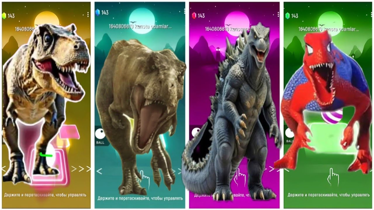 DINO Tiles Hop – Epic Dinosaur Run | Perfect Combo x3