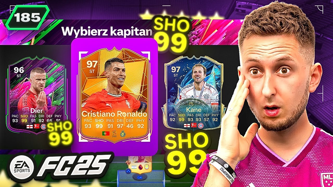 DRAFT NAJLEPSZYCH STRZELCÓW [#185] FC25 ULTIMATE TEAM