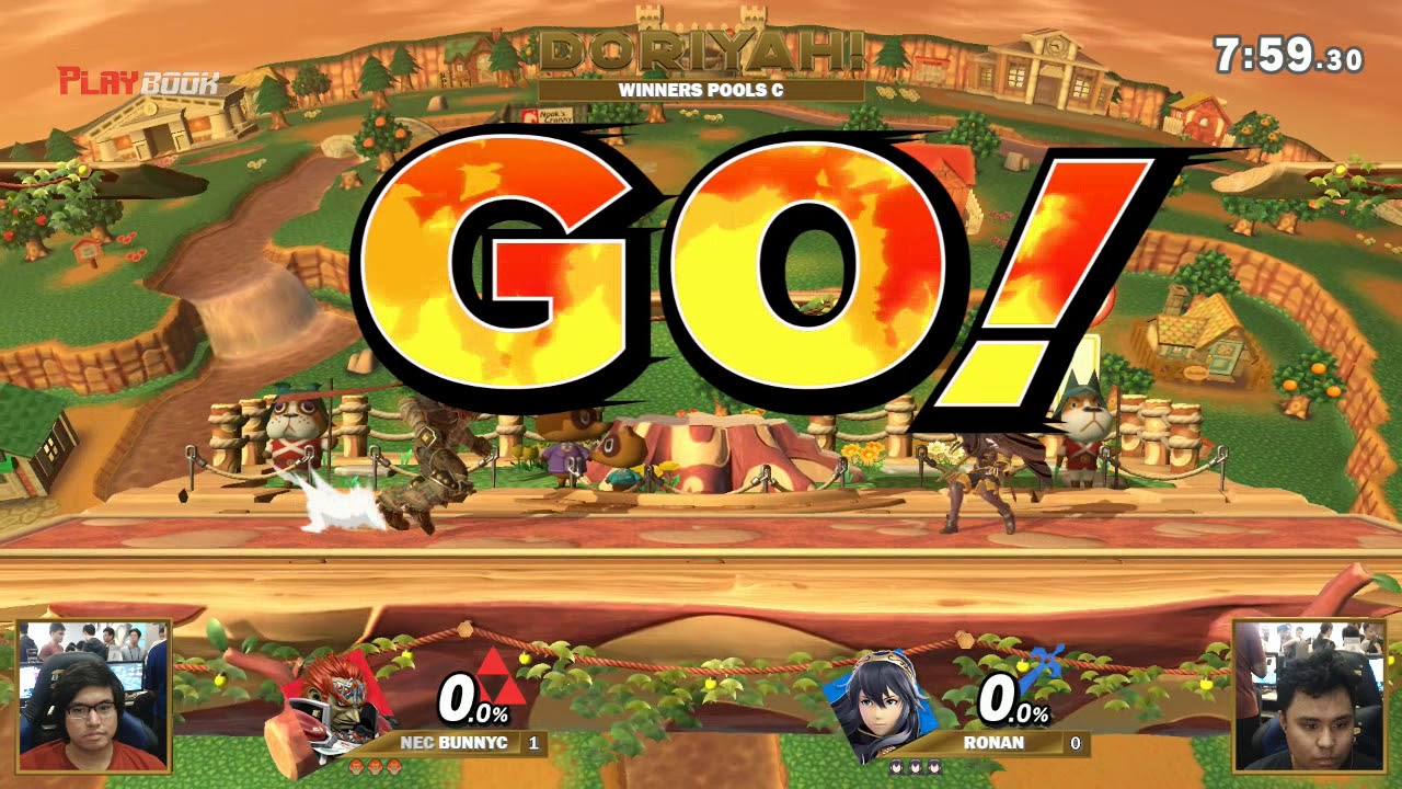 [ DORIYAH! ] Smash Ultimate Singles Pool C NEC|BunnyC Vs Ronan