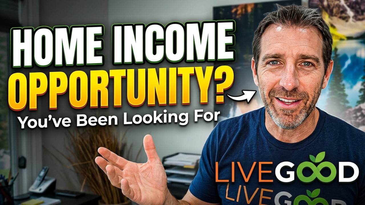 LIVEGOOD: Home Income Opportunity You've Been Looking For!