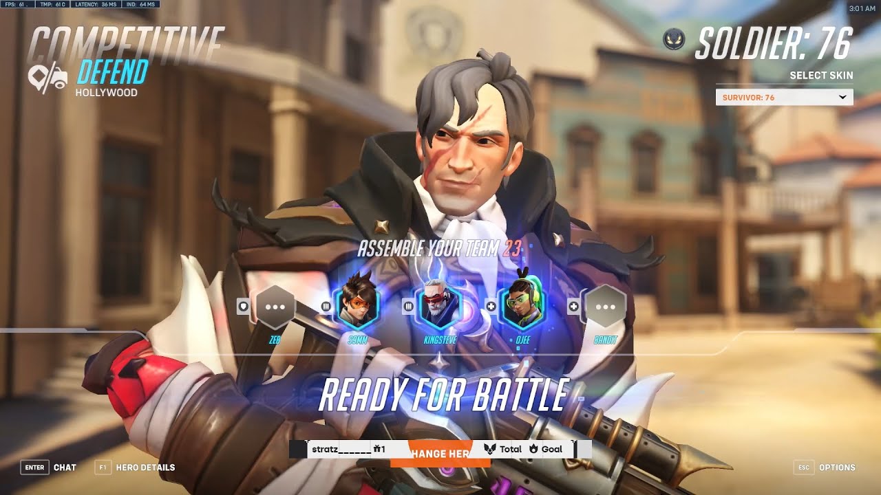 NEW SOLDIER 76 SKIN - SURVIVOR: 76 ! SEASON 9 BUFFS! GALE SOLDIER 76 GAMEPLAY