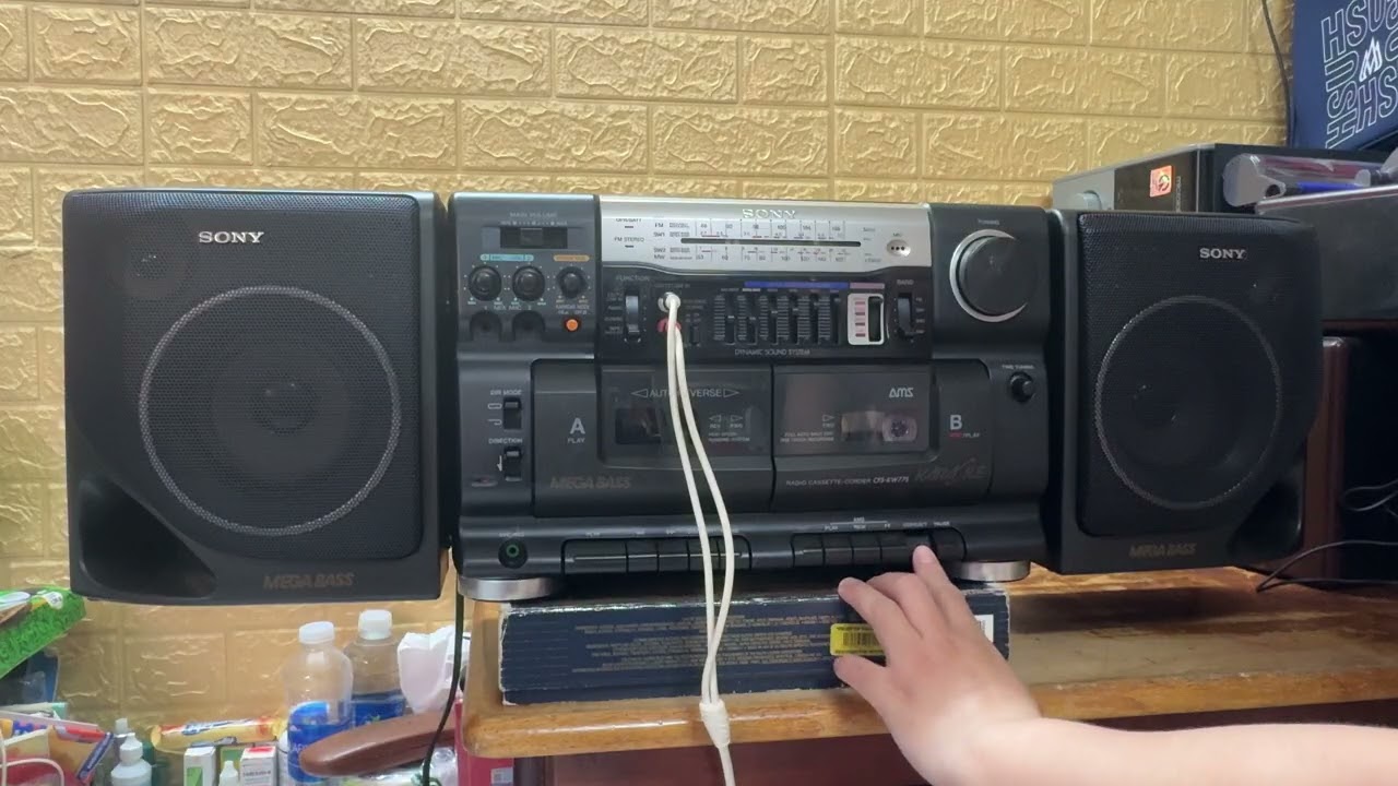 Sony CFS KW 77S -số sơ ri 506–.liên hệ Thuỳ Audio Sài Gòn 0945019268.