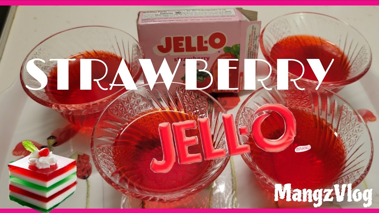 STRAWBERRY  JELL~ 0 | @MangzVlog 