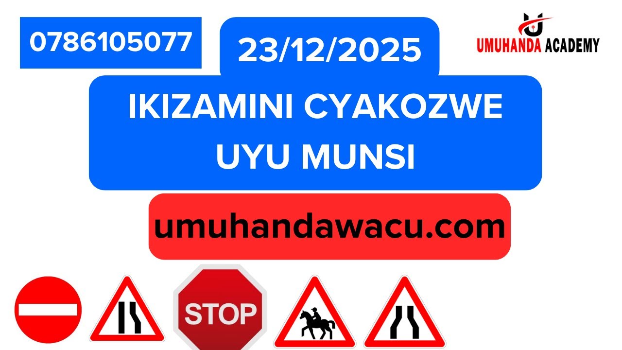 🚨PROVISOIRE MUGIHE GITO🖥️IBIBAZO BYIKIZAMINI CYAKOZWE UYU MUNSI N'IBISUBIZO BYOSE.