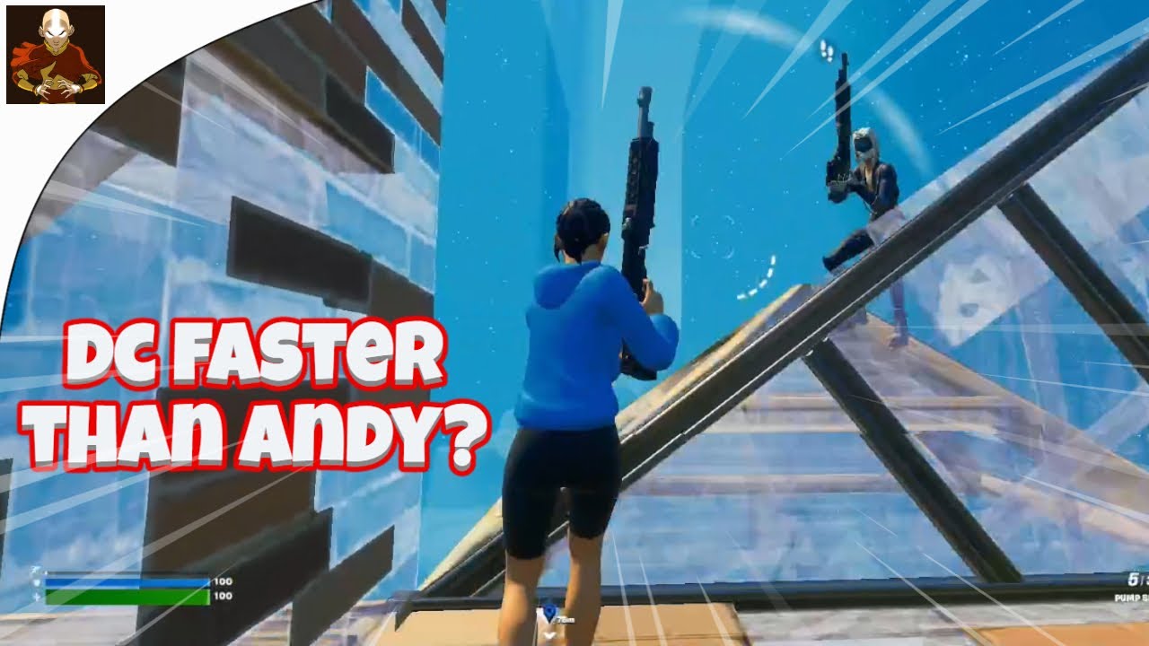 DCAWESOMER vs ANDY😳 (1v1 ZONEWARS) [FORTNITE TOKEN/WAGER]