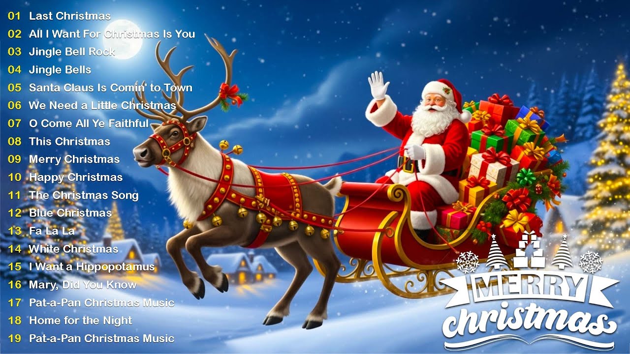 Top Christmas Songs 2026 🎄 Merry Christmas 2026 🎁 Best Christmas Music Playlist 2026