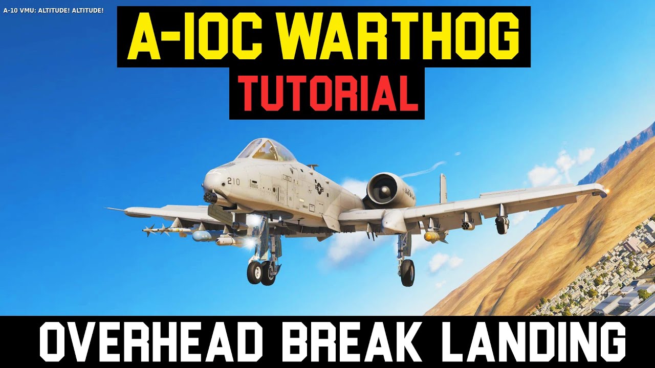 DCS 2020 | A-10C WARTHOG | EASY LANDING [TUTORIAL]