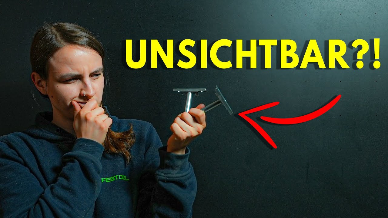 Schwebende Regale - SO EINFACH