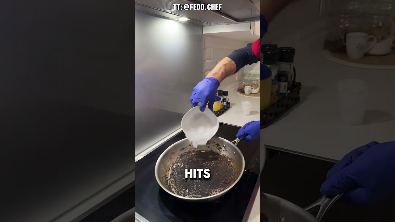 Grill Cleaning Using Ice Explained #dndx1