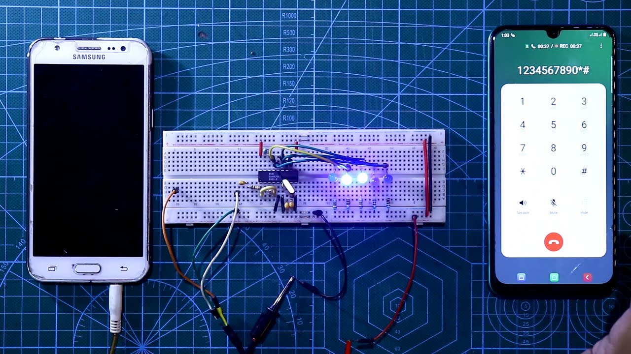 MT8870 | CM8870 | Декодирование DTMF-тонов с помощью MT8870 | DTMF-декодера