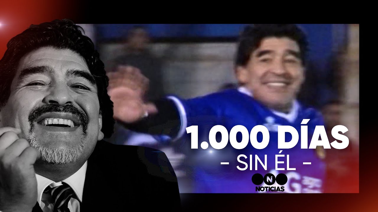 1.000 DÍAS SIN DIEGO MARADONA - Telefe Noticias