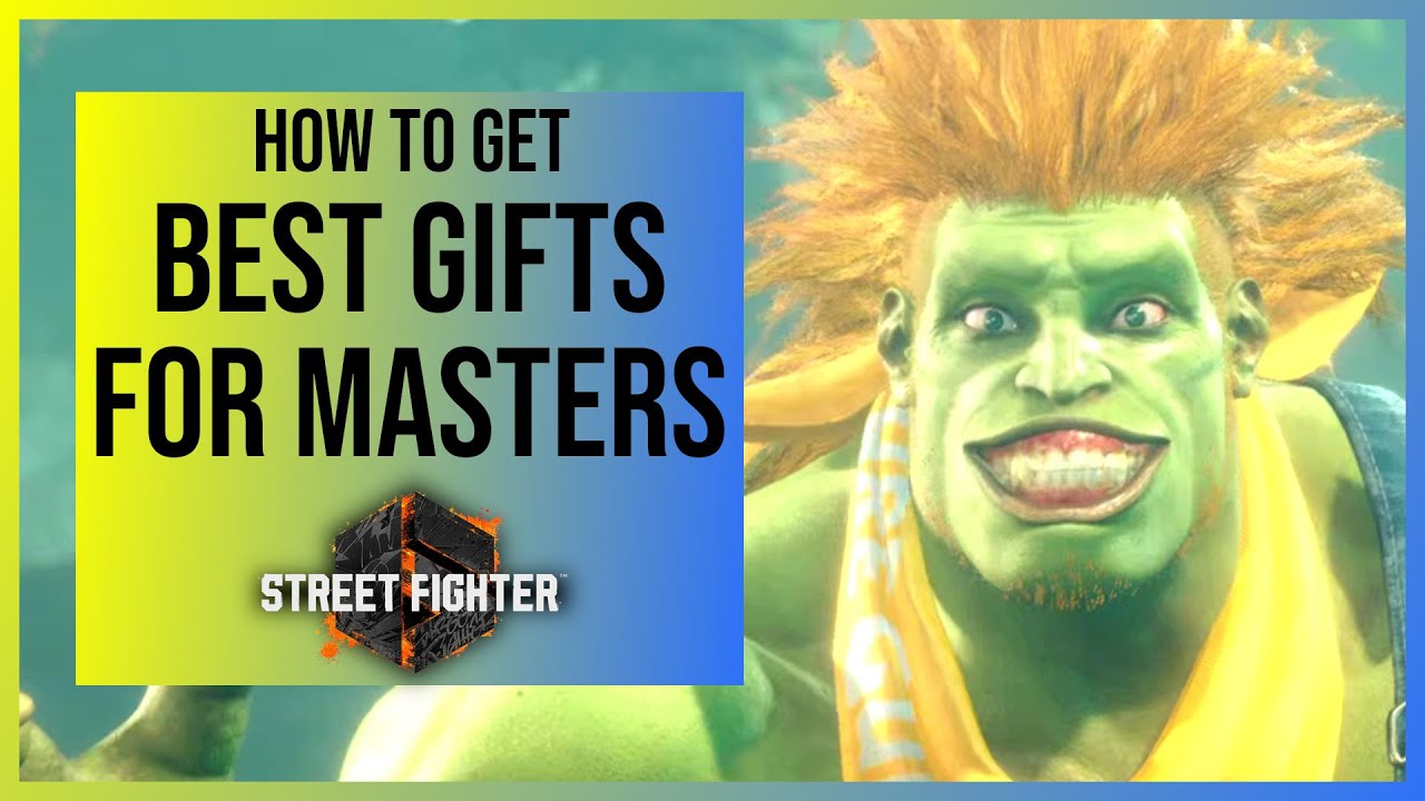 Street Fighter 6: Best Gifts for each Master and How to get them