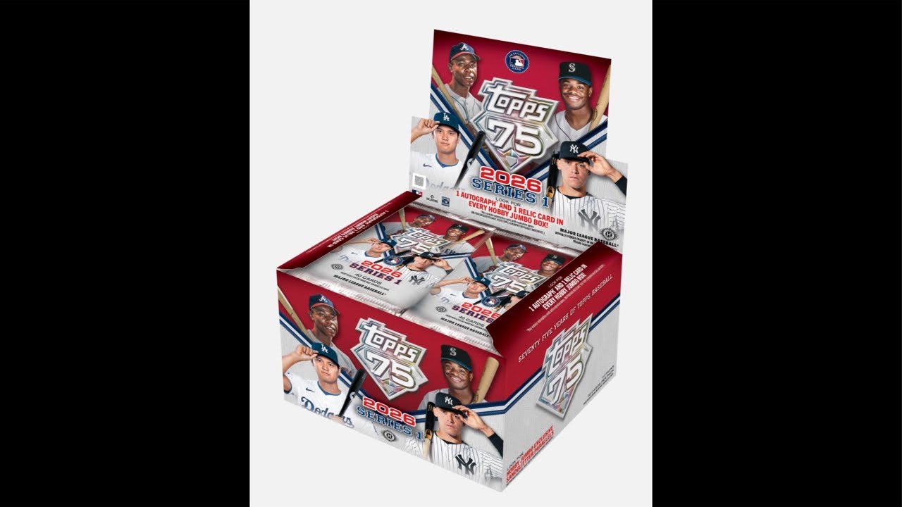 ［團拆］2026 Topps Series One Jumbo Case& 2025 BD 小資團