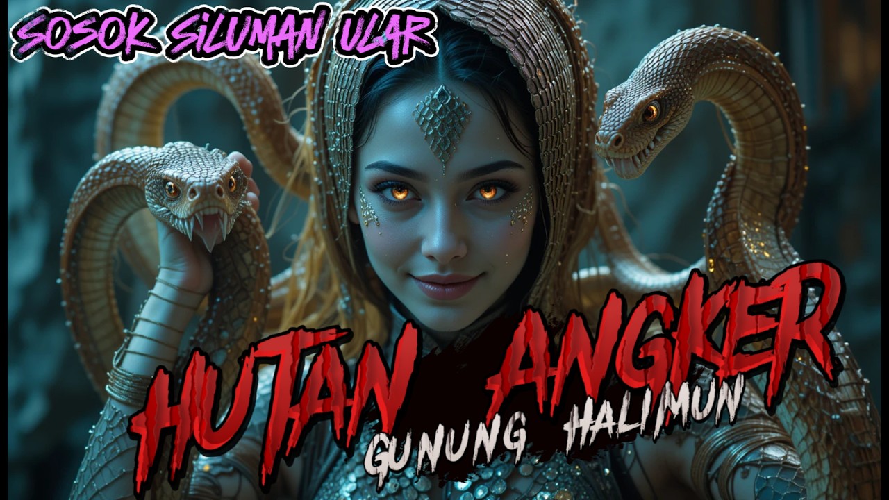 MITOS!!! ULAR RAKSASA BERWUJUD WANITA CANTIK DI HUTAN HALIMUN